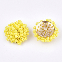 Cabochons aus Glasperlen X-FIND-T044-27C