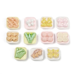 Undurchsichtigen Cabochons RESI-K043-09