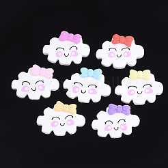 Handgemachter Ton-Cabochon CLAY-S091-10