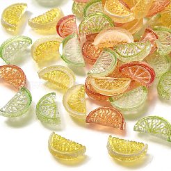 Leuchtende Cabochons aus undurchsichtigem Harz CRES-R458-05