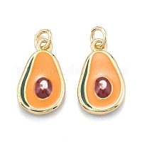 Латунь эмаль подвески&nbsp;X-KK-A155-05G