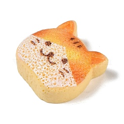 Undurchsichtige Decoden-Cabochons aus Kunstharzimitat für Lebensmittel RESI-S395-02B