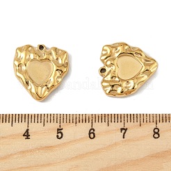 Cabochon-Fassungen für Anhänger aus Edelstahl 304 STAS-L022-540G