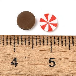 Weihnachten Thema handgemachte Fimo Cabochons CLAY-Q004-18A