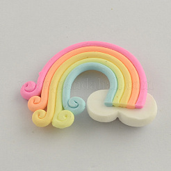 Handgemachter Ton-Cabochon X-CLAY-Q182-01