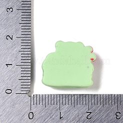 Desserts Thema undurchsichtige Harz Decoden Cabochons RESI-S395-01F