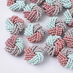 Cabochons aus Glasperlen X-FIND-S321-04D