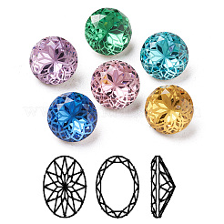 K9 glas strass spitze cabochons RGLA-P030-06B-M02