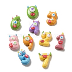 Undurchsichtige Decoden-Cabochons aus Harz RESI-G090-01