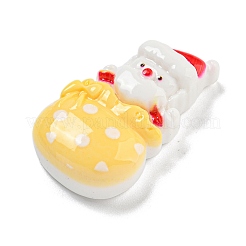 Weihnachts-Deko-Cabochons aus undurchsichtigem Harz RESI-U006-05A
