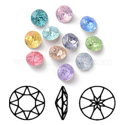 Wies zurück k9 Glas Strass Cabochons RGLA-F020-6mm