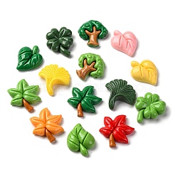 Undurchsichtige Decoden-Cabochons aus Harz RESI-S07-02