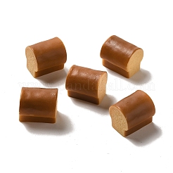 Undurchsichtige Decoden-Cabochons aus Kunstharzimitat für Lebensmittel RESI-A033-05B