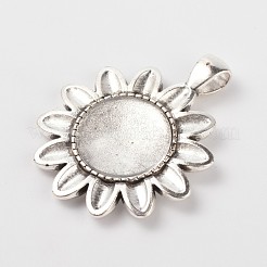 Cz Messing-Mikro pflastern aaa Zirkonia Blume Clip-on-Ohrring-Ersatzteile für baumeln Charms  DIY-X0222-AS