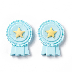 Undurchsichtigen Cabochons RESI-G036-G08
