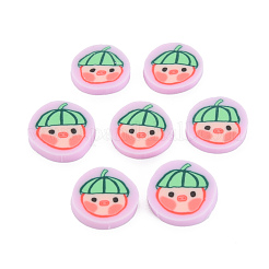 Handgemachter Ton-Cabochon CLAY-N006-130
