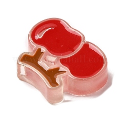 Durchscheinende Harz-Cabochons RESI-H147-01G