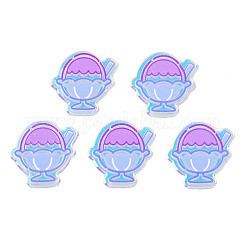 Transparent bedruckte Acryl-Cabochons TACR-N016-27