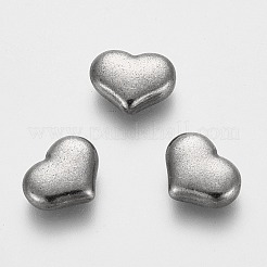 Anlaufgeschützte Cabochons aus Edelstahl 304 STAS-O131-08P