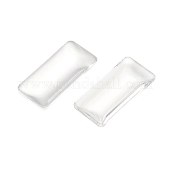 Transparentes Rechteck Glas Cabochons GGLA-KS0001-02