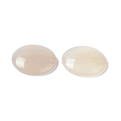 Natürlicher weißer Achat Cabochon G-C247-05B