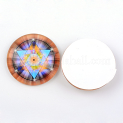 Glas cabochons X-GGLA-L012-12mm-04