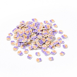 Handgemachter Ton-Cabochon CLAY-A002-13