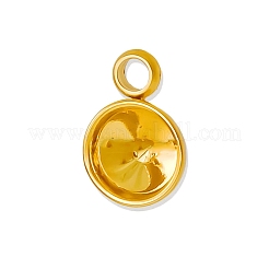 Cabochon-Fassungen für Anhänger aus Edelstahl 304 PW-WG002AB-08