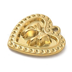 Ionenplattierung (IP) 304 Edelstahl Anhänger Strass-Einstellungen STAS-M082-01G