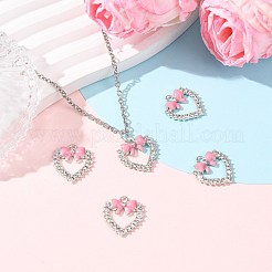 Сплав эмали с подвесками из горного хрусталя&nbsp;FIND-FZC0005-007P-06
