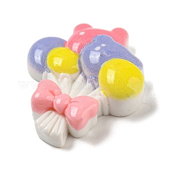 Geburtstagsthema opake Decoden-Cabochons aus Kunstharz CRES-F032-A04