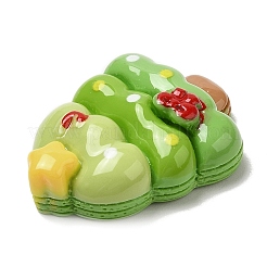 Undurchsichtige Harz-Cabochons des Weihnachtsthemas RESI-R441-01