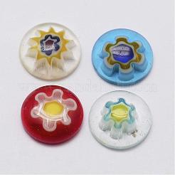 Handgefertigte Millefiori Glas Cabochons G-F346-03