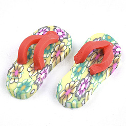 Handgemachter Ton-Cabochon X-CLAY-S091-12