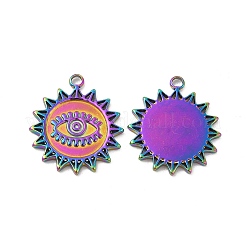 Ionenplattierung (IP) 304 Edelstahl Anhänger Strass-Einstellungen STAS-B032-35MC