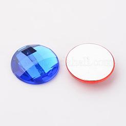 Nachahmung taiwan acryl strass flach zurück cabochons GACR-D002-16mm-M