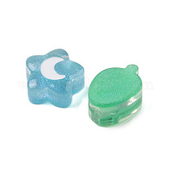 Durchscheinende Decoden-Cabochons aus Harz RESI-A036-03