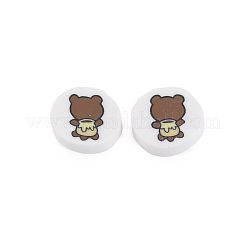 Handgemachter Ton-Cabochon CLAY-N006-102