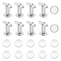 Set zur Herstellung von Manschettenknöpfen mit Rohlingen DIY-UN0005-25
