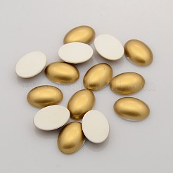 Oval Acryl Cabochons ACAB-N006-13x18-Y9