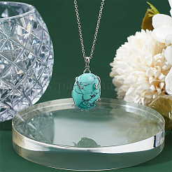 1 Stück rhodiniert 925 Sterling Silber 5 Zinken Anhänger Rohling Cabochon Fassungen FIND-GO0001-75