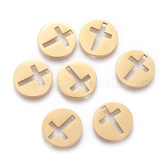 Ionenplattierung (IP) 304 Edelstahl Hohlcabochons STAS-H100-06G