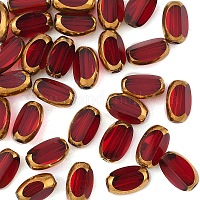 30 шт. Гальванические стеклянные бусины&nbsp;EGLA-YW0005-16G