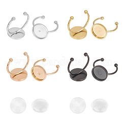 DIY-Set zur Herstellung von Rohlingen für offene Manschettenringe FIND-DC0004-74