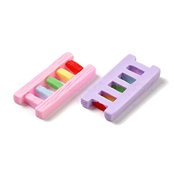 Undurchsichtigen Cabochons RESI-Q228-07
