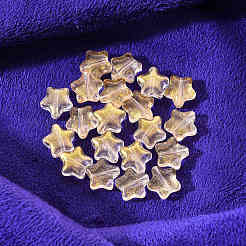 20 Stück sprühlackierte Glasperlen GLAA-YW0001-15