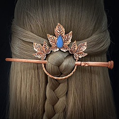 Vintage-Mondstein-Haarstäbchen für Frauen PW-WG64507-03