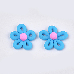 Handgemachter Ton-Cabochon CLAY-S091-33C