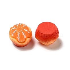 Undurchsichtige Decoden-Cabochons aus Kunstharzimitat für Lebensmittel RESI-B015-13