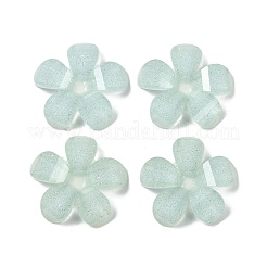 Durchscheinende Epoxidharz Glitzerpulver Decoden Cabochons CRES-S367-15B